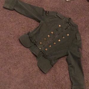 Army jacket, vintage distressed look